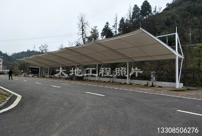 湖南長(zhǎng)沙經(jīng)開區(qū)充電站和車棚